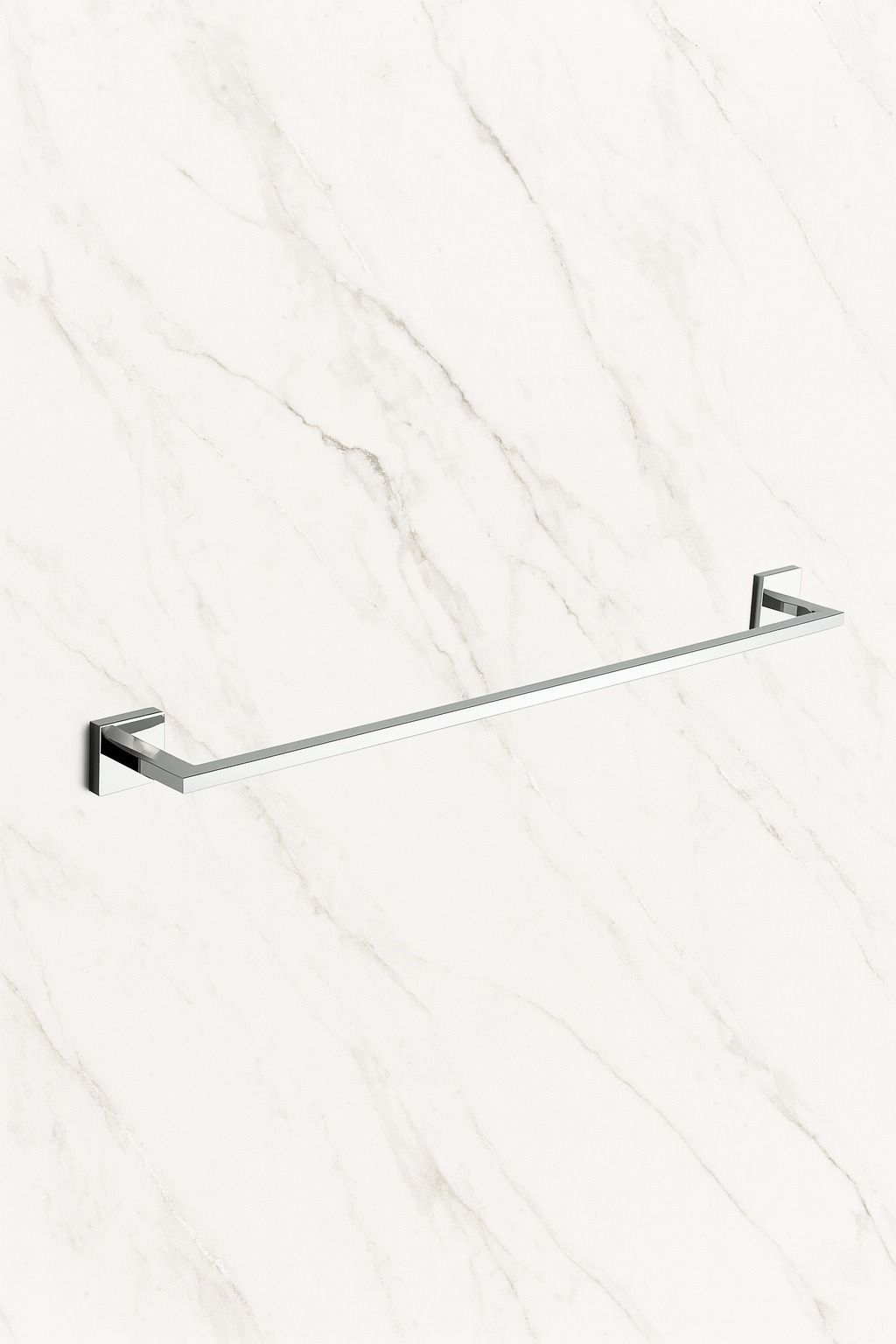 Toallero Simple Cromado